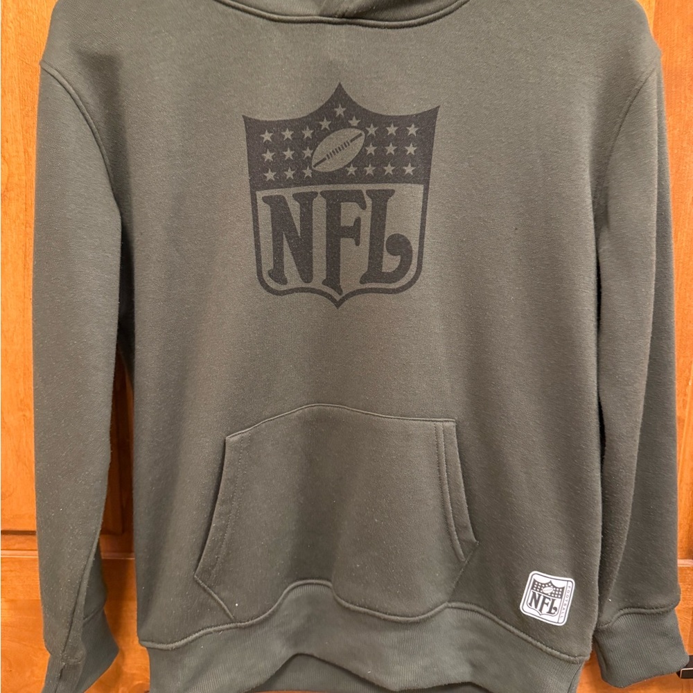 NFL Boy Dark Green Logo Hoodie